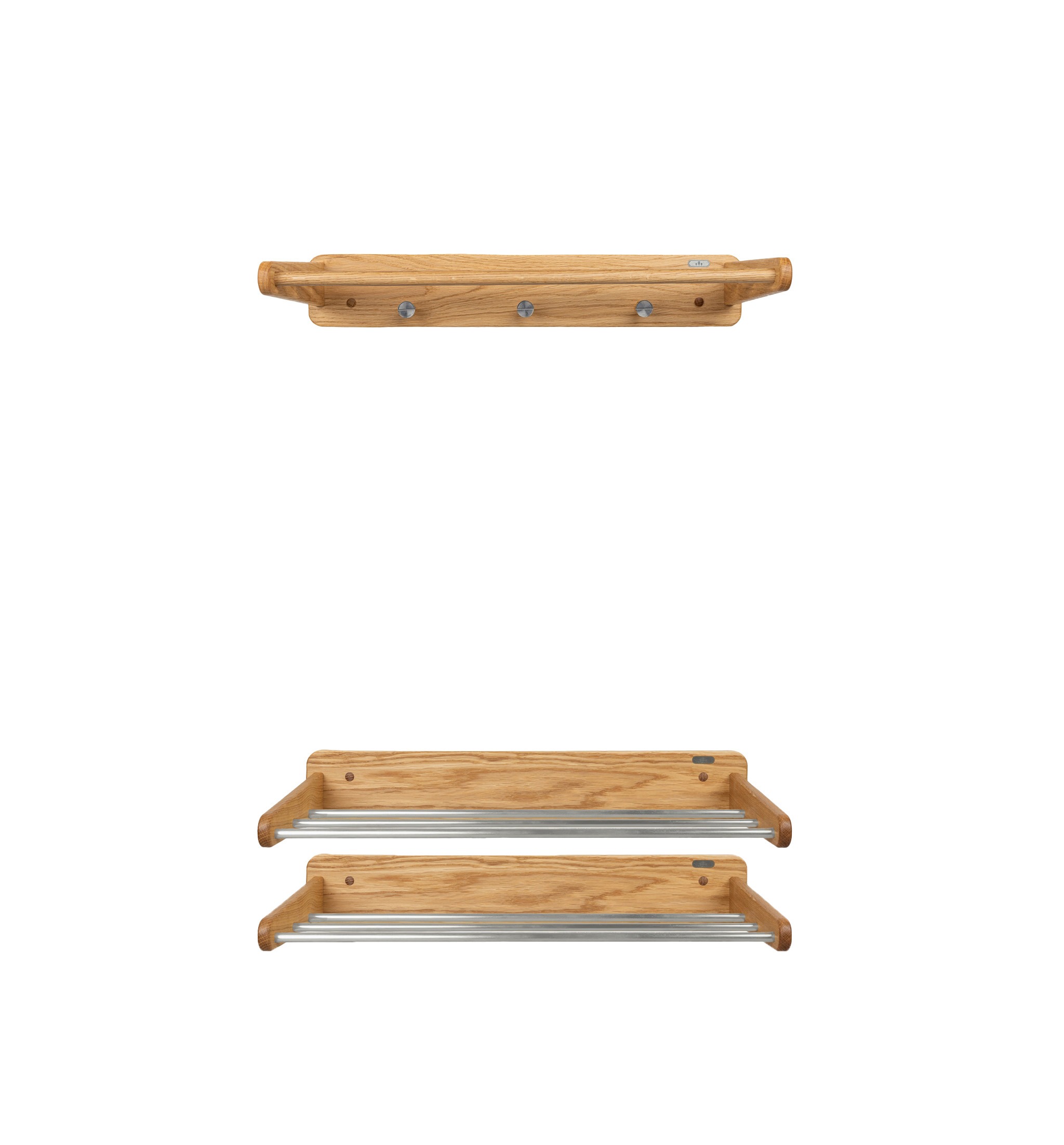 Alva | Garderobe | Frithængende | Sæt - Køb garderober i massivt træ hos Træfolk.dk